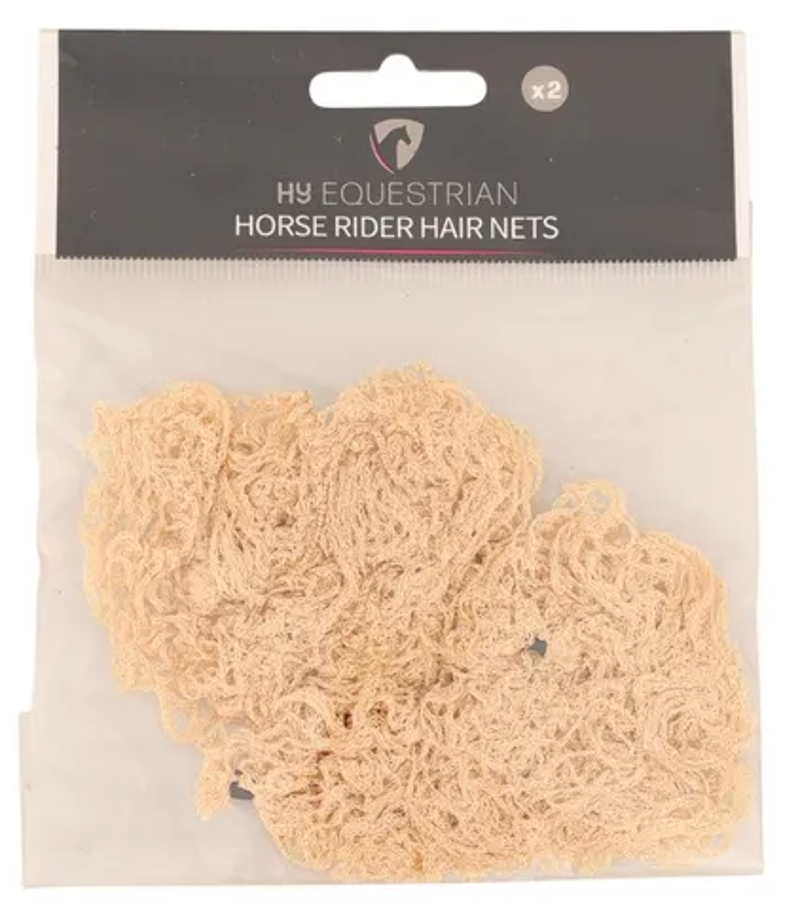 Hy Equestrian Hair Net - Blonde standard weight