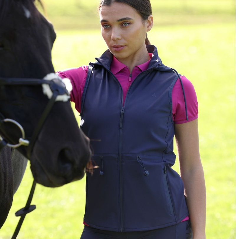 Shires Aubrion React Women's Gilet - Midnight-1
