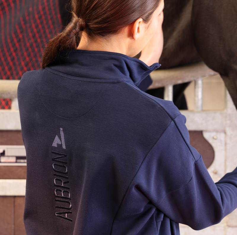 Shires Aubrion React Women's Quarter Zip Sweater - Midnight-4