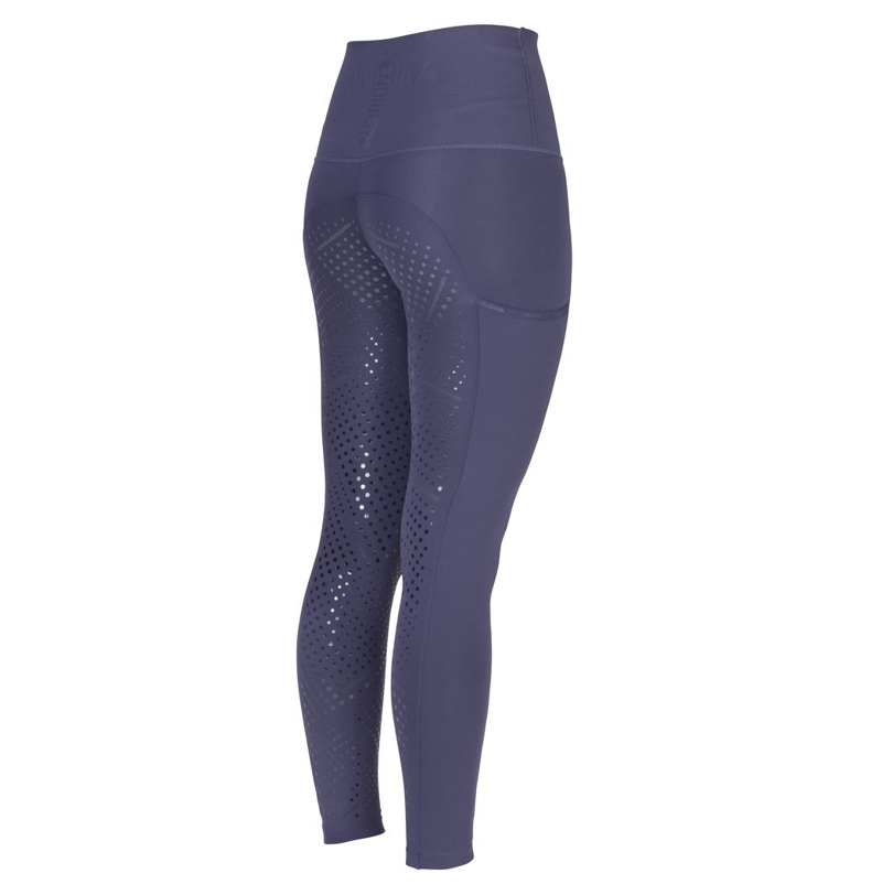 Shires Aubrion React Women's Sculpt Riding Tights - Midnight-2