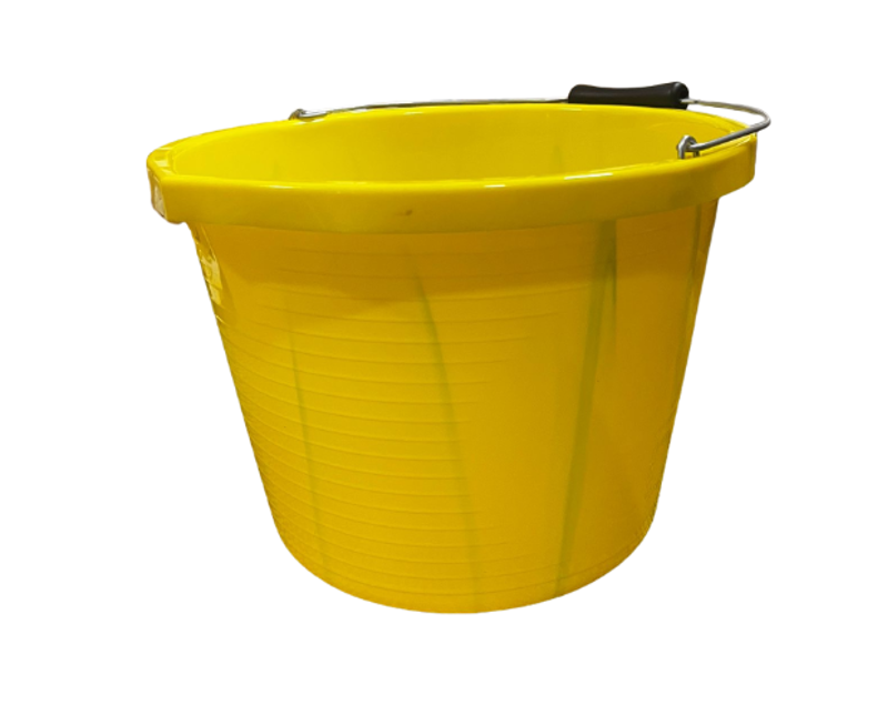 Red Gorilla Premium Bucket - Yellow 15lt - Slight Seconds-1