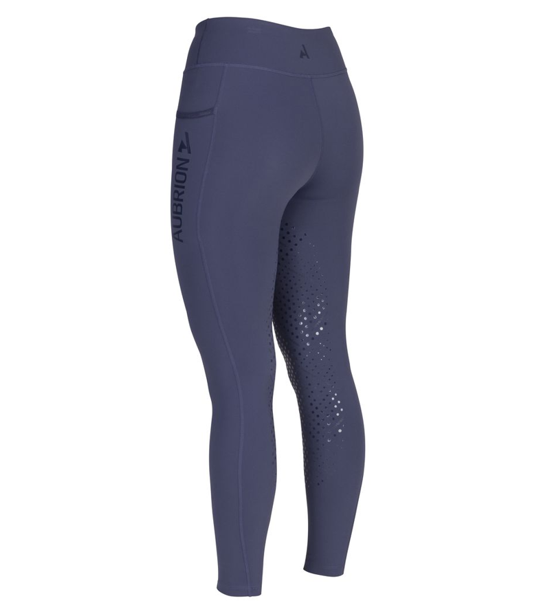 Shires Aubrion React Non-Stop Women's Riding Tights - Midnight-1