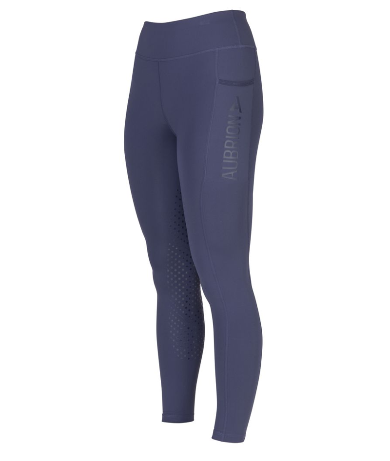 Shires Aubrion React Non-Stop Women's Riding Tights - Midnight