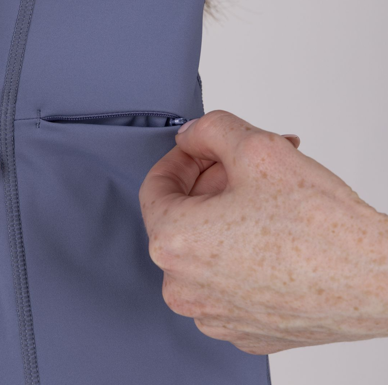 Shires Aubrion Equestrian Women's  Short Sleeve Base Layer - Storm -2