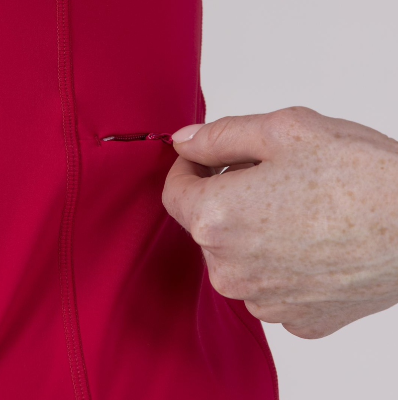 Shires Aubrion Equestrian Women's Long Sleeve Base Layer - Dewberry-1