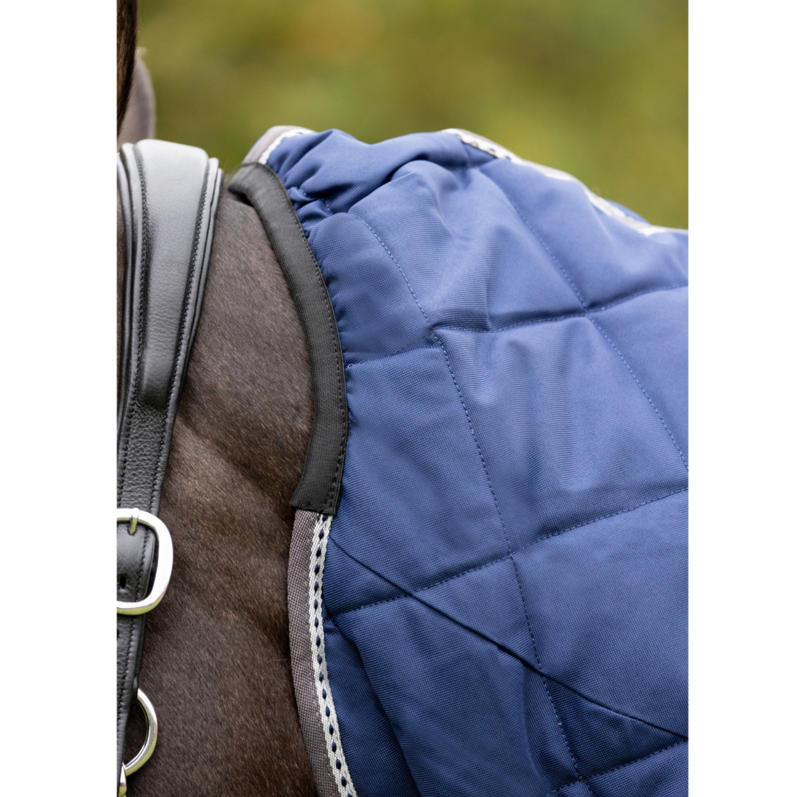 DefenceX Shield 200g Stable Rug With Detachable Neck - Navy-1
