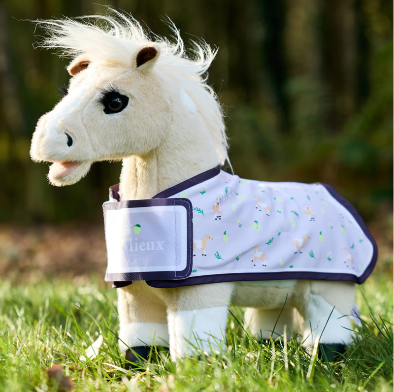 LeMieux Toy Pony Lemon Printed Rug - Lilac-1