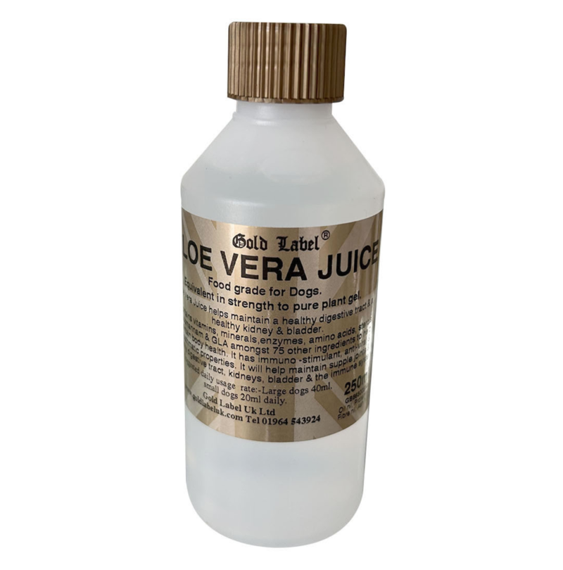 Gold Label Canine Aloe Vera Juice - 250 ml
