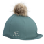 Shires Aubrion Equestrian Hat Cover - Thyme