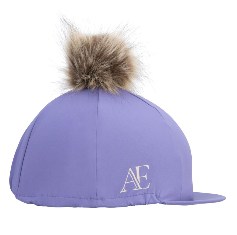 Shires Aubrion Equestrian Hat Cover - Heather