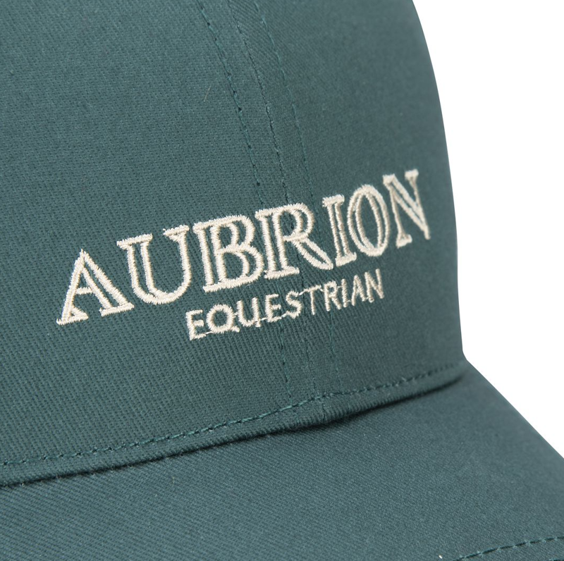 Shires Aubrion Equestrian Cap - Thyme-1