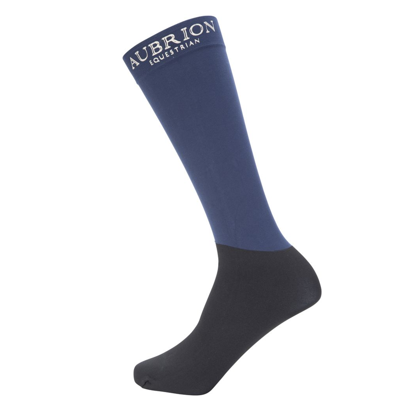 Shires Aubrion Equestrian Junior Socks - Midnight-2