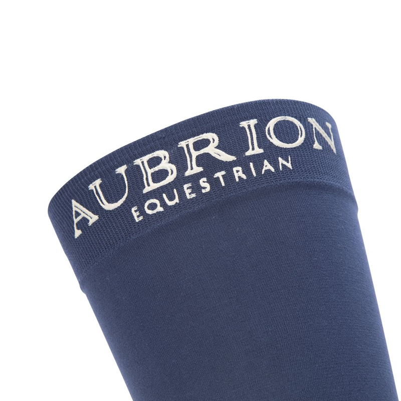 Shires Aubrion Equestrian Junior Socks - Midnight-1