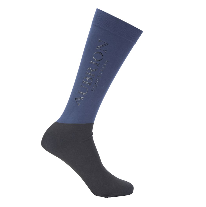 Shires Aubrion Equestrian Junior Socks - Midnight