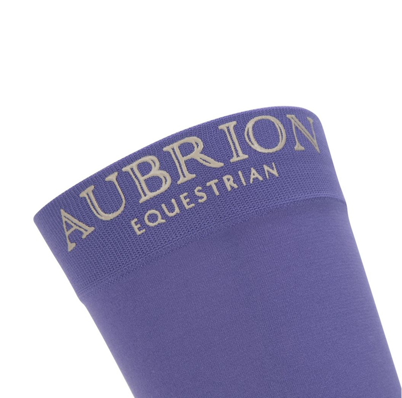 Shires Aubrion Equestrian Junior Socks - Heather-2