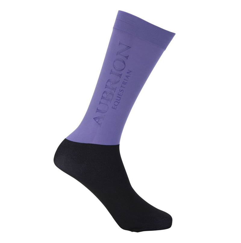Shires Aubrion Equestrian Junior Socks - Heather