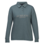 Shires Aubrion Equestrian Ladies Button Sweatshirt - Thyme