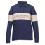 Shires Aubrion Equestrian Ladies Button Sweatshirt - Midnight/Taupe