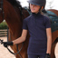 Shires Aubrion React Junior Short Sleeve Base Layer - Midnight