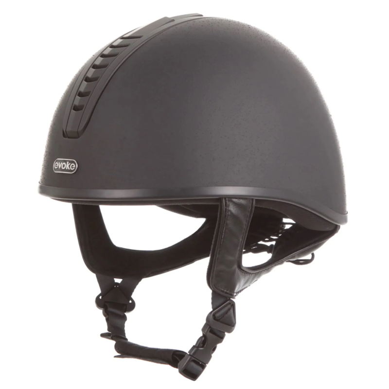 Evoke Orion JS4K Junior Jockey Skull Hat - Black-1