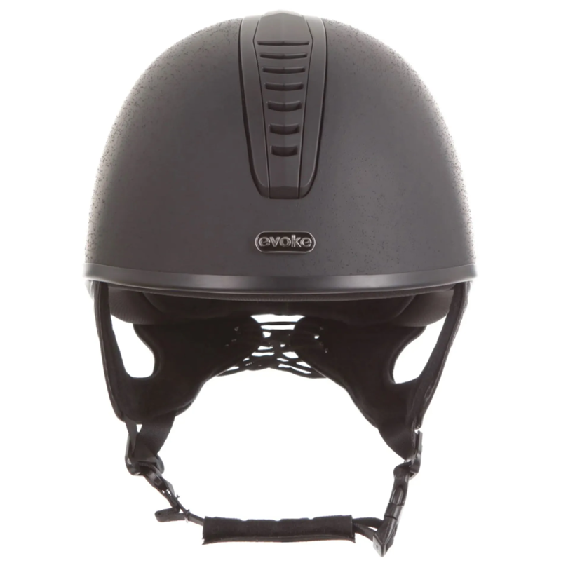 Evoke Orion JS4K Junior Jockey Skull Hat - Black