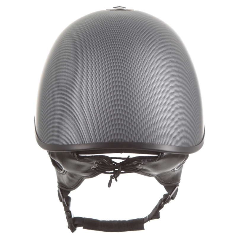 Evoke Orion Jockey Skull Helmet - Carbon/Black/Gunmetal-3