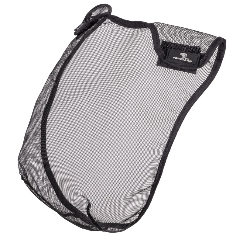 Shires FlyGuard Pro Grackle Bridle Nose Net - Black-1