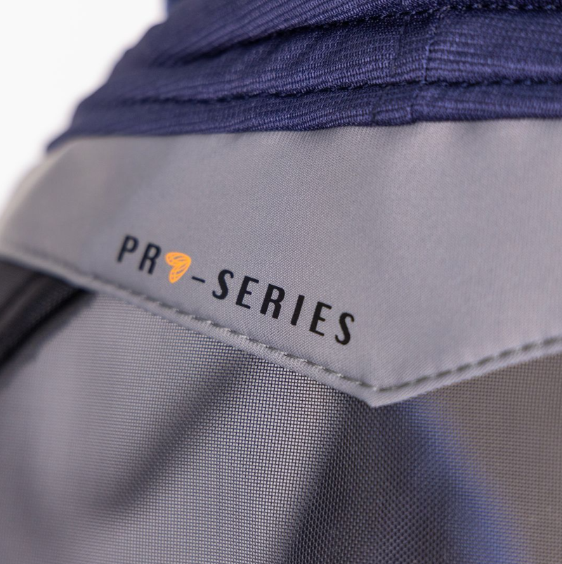 Shires FlyGuard Pro Fine Mesh Earless Fly Mask With Nose - Navy -2