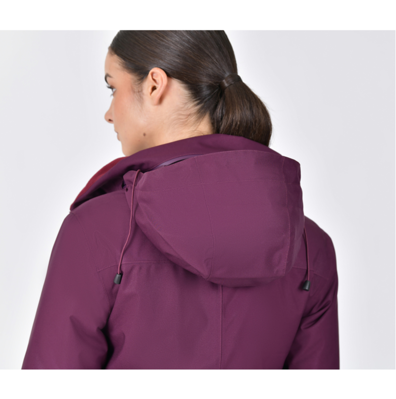 Dublin Everyday Ladies Waterproof Jacket - Violet-6