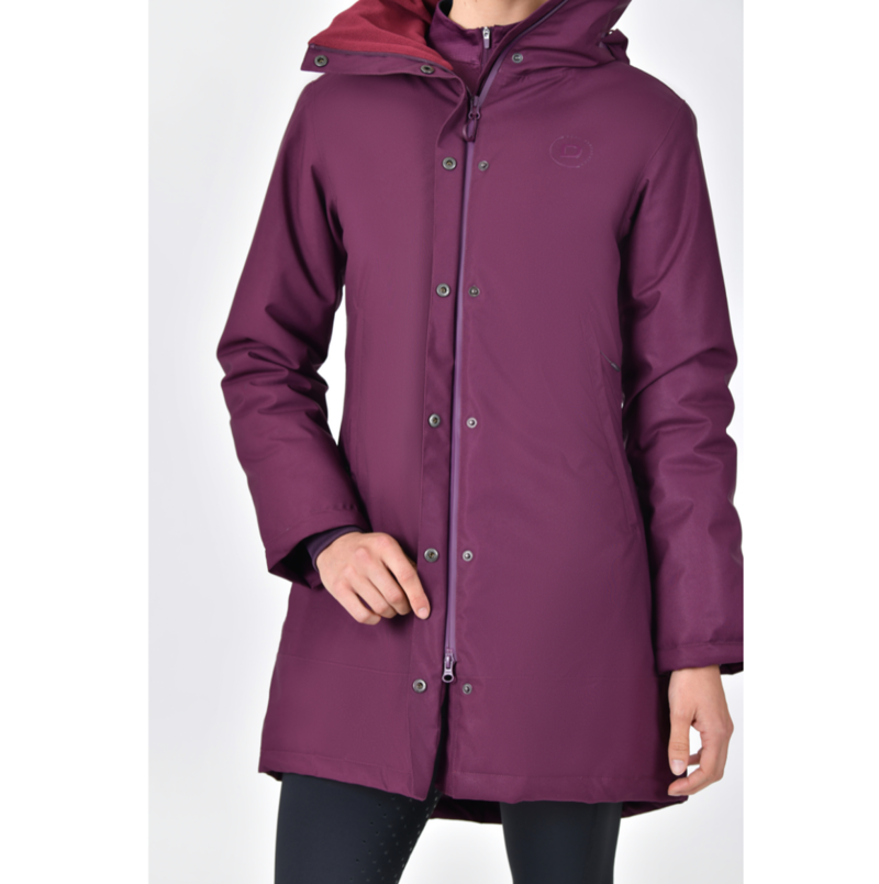 Dublin Everyday Ladies Waterproof Jacket - Violet-1
