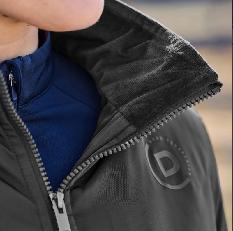 Dublin Zip Through Blouson Ladies Team Jacket - Black -1