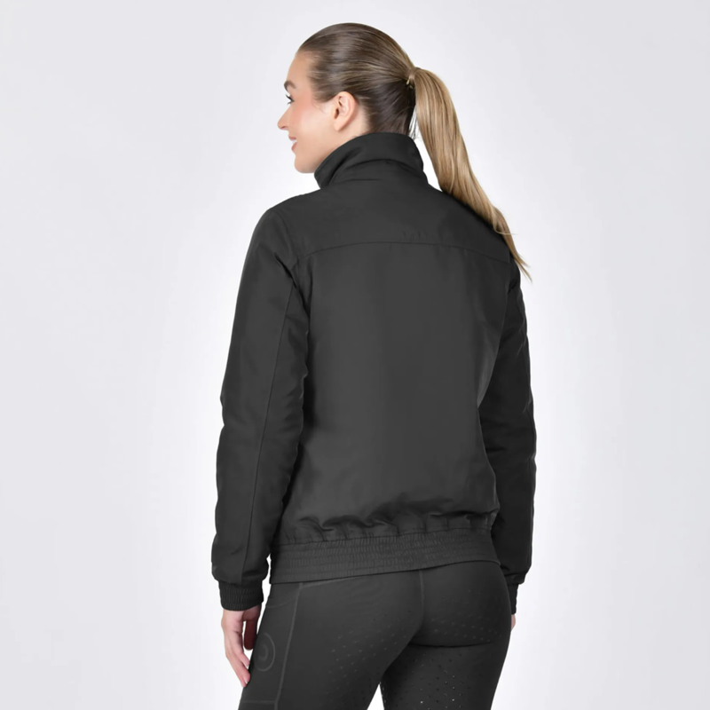 Dublin Zip Through Blouson Ladies Team Jacket - Black -5