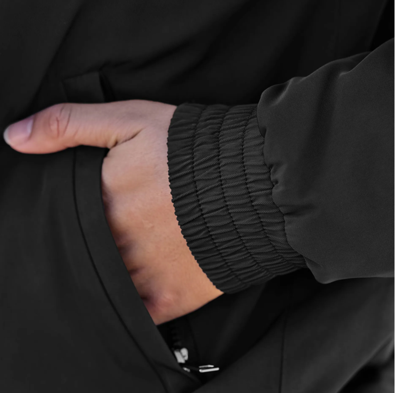 Dublin Zip Through Blouson Ladies Team Jacket - Black -4