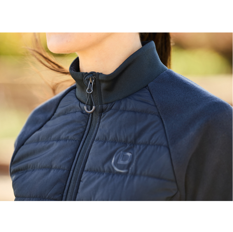 Dublin Insulated Ladies Hybrid Jacket - Navy-1