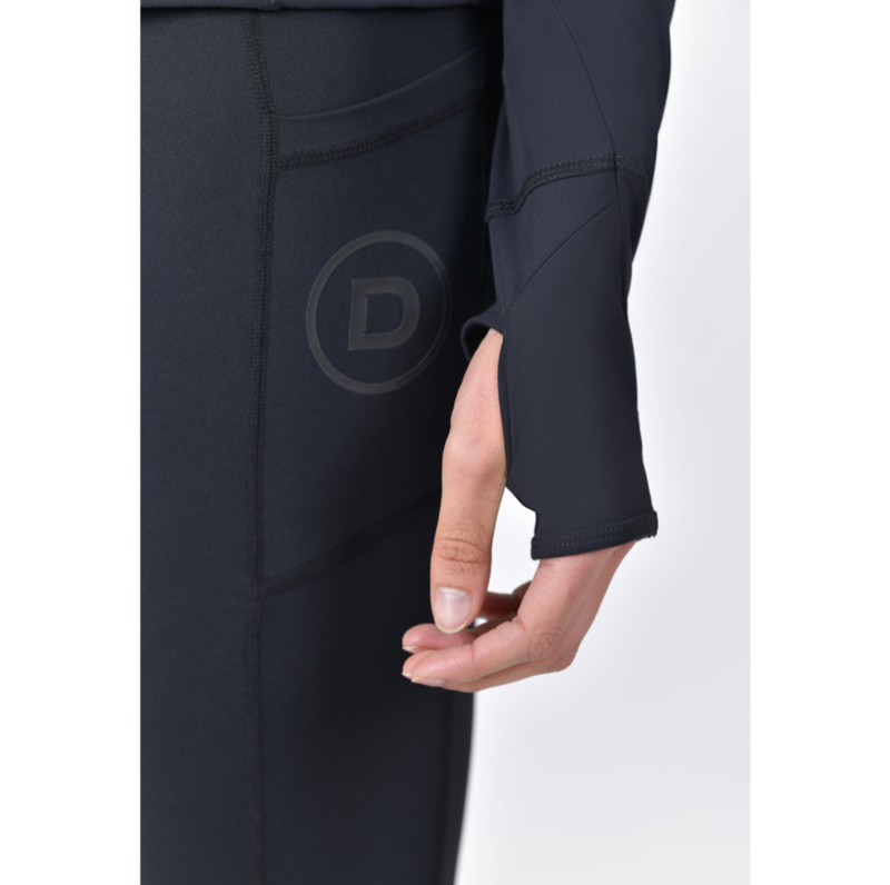 Dublin Versatile Ladies Fitted Zip Through Jacket - Black-5