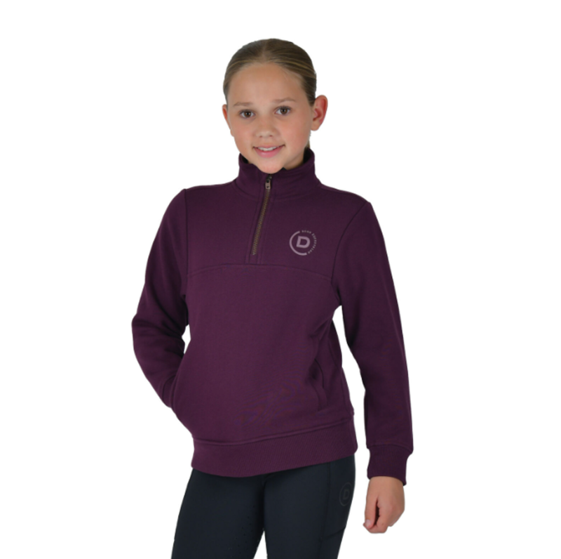 Dublin Children's 1/4 Zip Fleece Pullover - Purple Violet 