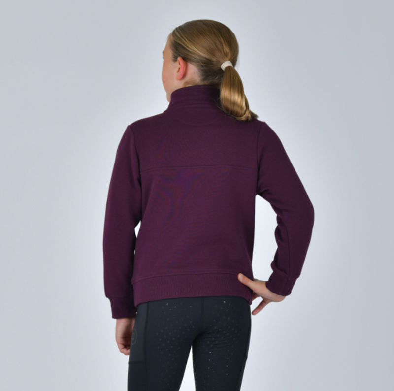 Dublin Children's 1/4 Zip Fleece Pullover - Purple Violet -1