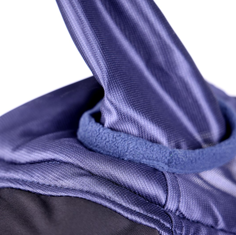 Shires FlyGuard Pro Deluxe Fly Mask With Ears and Nose - Navy-2