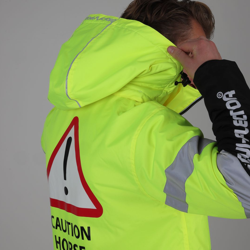 Shires EQUI-FLECTOR Hi-vis Jacket - Yellow-2