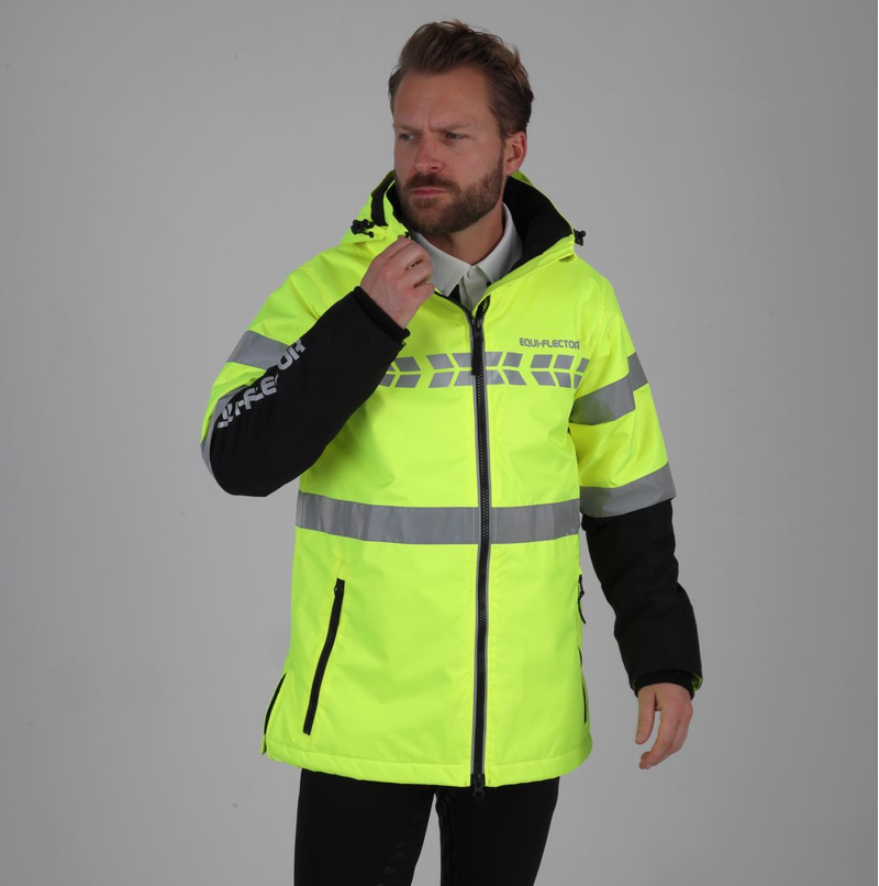 Shires EQUI-FLECTOR Hi-vis Jacket - Yellow