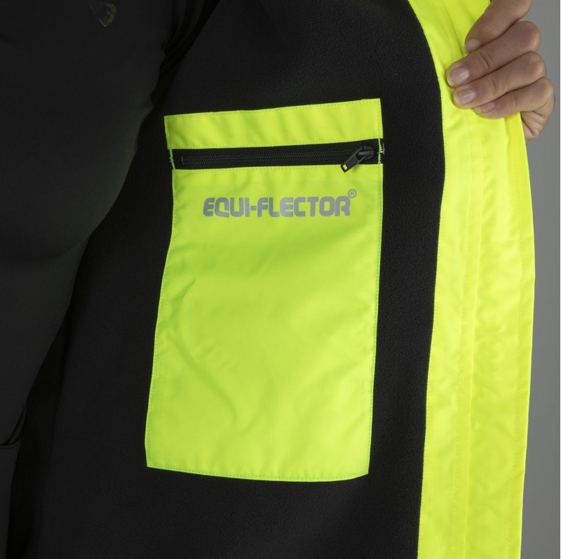 Shires EQUI-FLECTOR Hi-vis Jacket - Yellow-3