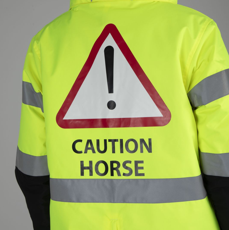 Shires EQUI-FLECTOR Hi-vis Jacket - Yellow-1