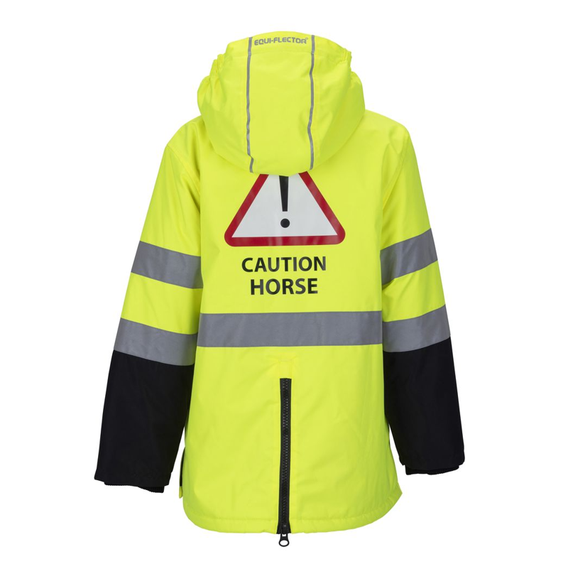 Shires EQUI-FLECTOR Children's Jacket - Yellow-1