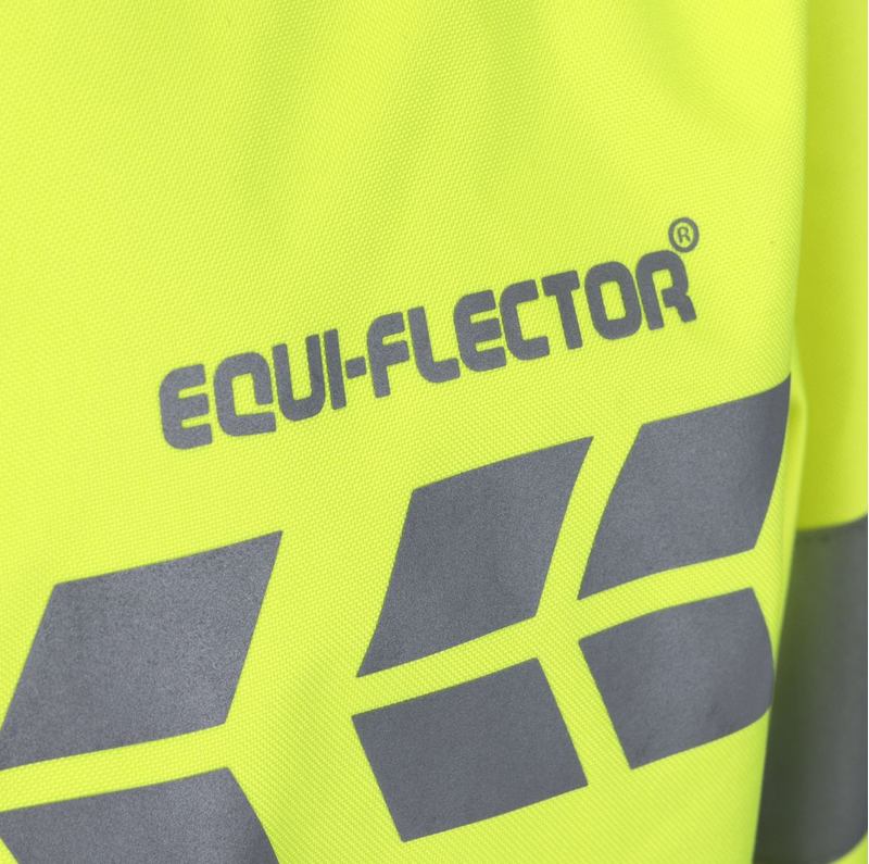 Shires EQUI-FLECTOR Children's Jacket - Yellow-2