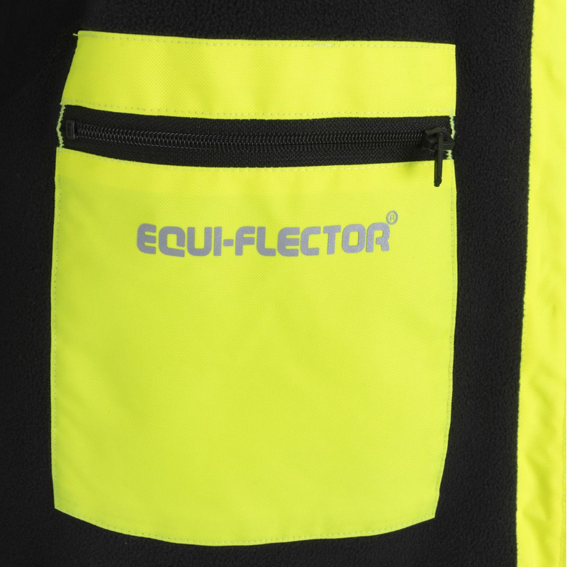 Shires EQUI-FLECTOR Children's Gilet - Yellow-2