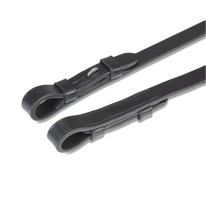 Shires Velociti LUSSO Elite Pro Reins - Black-2