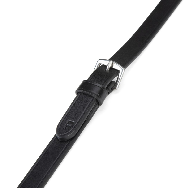 Shires Velociti LUSSO Elite Pro Reins - Black-1