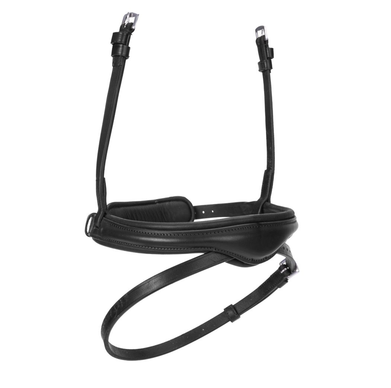 Shires Velociti LUSSO Elite Flash Noseband - Black