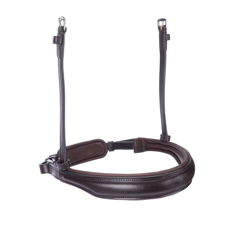 Shires Velociti LUSSO Elite Padded Cavesson Noseband - Havana