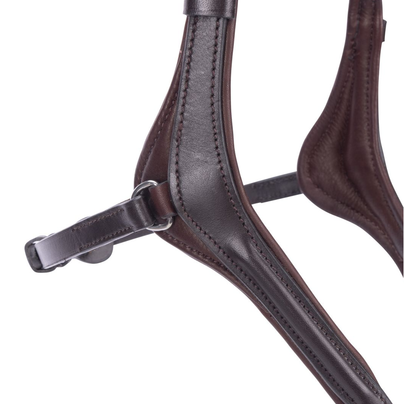 Shires Velociti LUSSO Elite Grackle Noseband - Havana-2